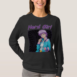 Nerd meisje t-shirt