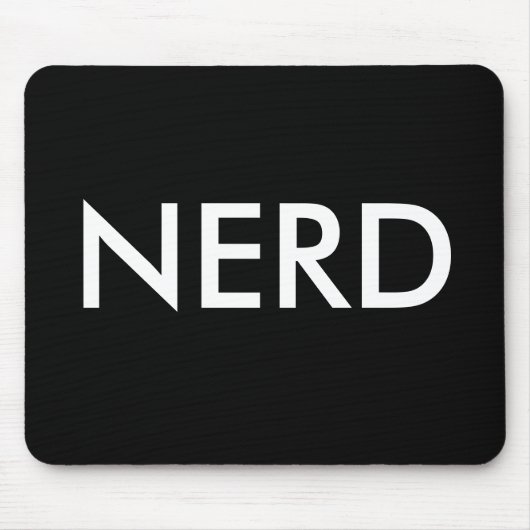 NERD Mousepad Muismat (Voorkant)