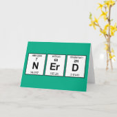 NErD Periodieke Tabel Kaart (Gele Bloem)
