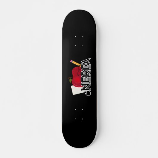 Nerd Persoonlijk Skateboard (Voorkant)