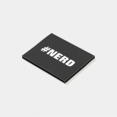 #Nerd Post-it® notes (Schuin)