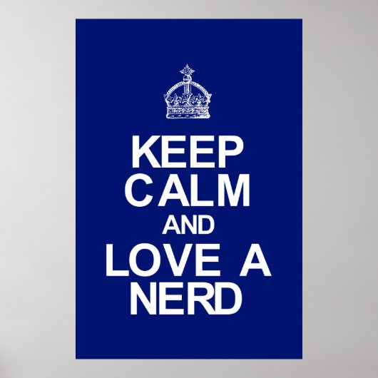 Nerd Poster (Voorkant)