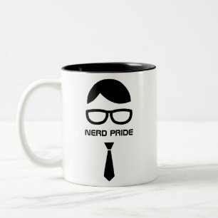 Nerd Pride Funny mug Tweekleurige Koffiemok