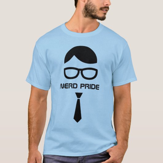 Nerd Pride Funny shirt (Voorkant)