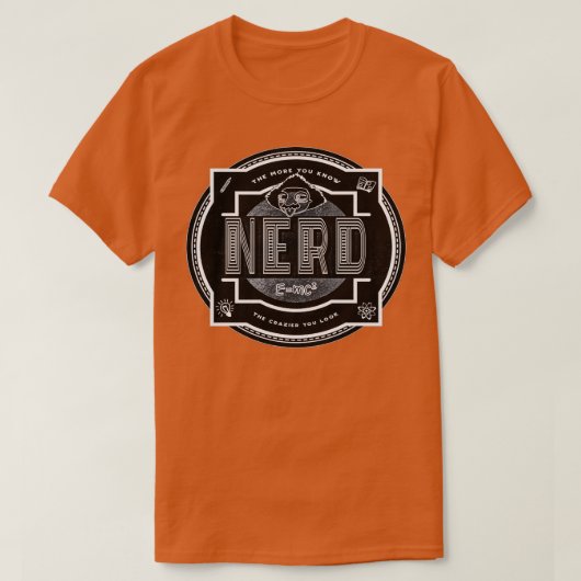 Nerd Problem T-shirt (Design voorkant)