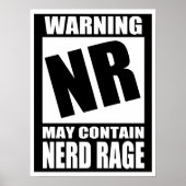 Nerd Rage Poster (Voorkant)