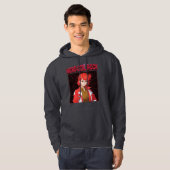 Nerd Rock Meisje Hoodie (Voorkant volledig)