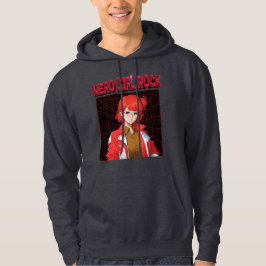 Nerd Rock Meisje Hoodie