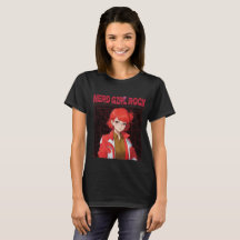 Nerd Rock Meisje T-Shirt