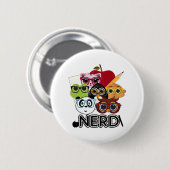 Nerd Ronde Button 5,7 Cm (Voorkant /achterkant)