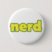 Nerd Ronde Button 5,7 Cm (Voorkant)