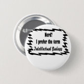 Nerd? Ronde Button 5,7 Cm (Voorkant /achterkant)