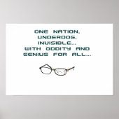 Nerd Salute Poster (Voorkant)