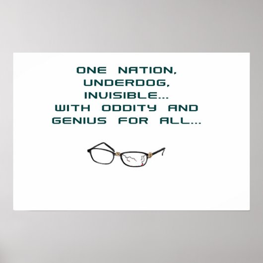 Nerd Salute Poster (Voorkant)