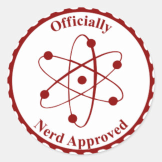 Nerd Seal of Approval Sticker