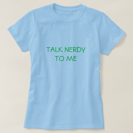 NERD-SHIRT T-SHIRT (Design voorkant)
