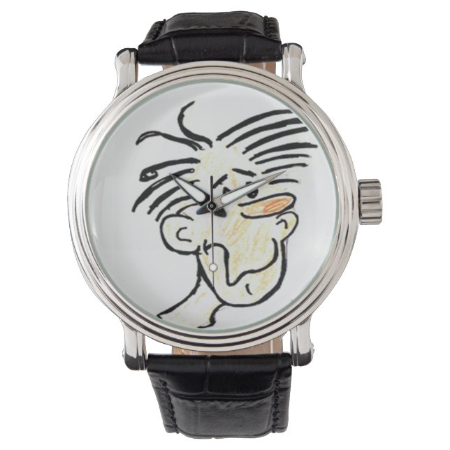 Nerd stripverhaal horloge (Voorkant)