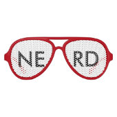 NERD SUNGLASSEN AVIATOR ZONNEBRIL (Voorkant)