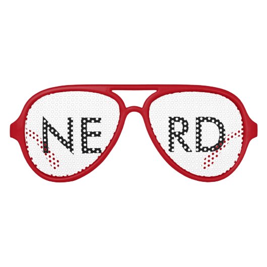 NERD SUNGLASSEN AVIATOR ZONNEBRIL (Voorkant)