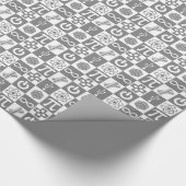 Nerd-symbolen Cadeaupapier (Hoek)