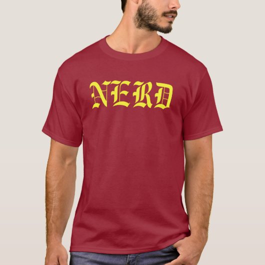 NERD T-SHIRT (Voorkant)