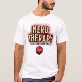 Nerd Therapy Man Shirt (Voorkant)