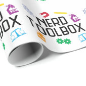 Nerd Toolbox Cadeaupapier (Rol Hoek)