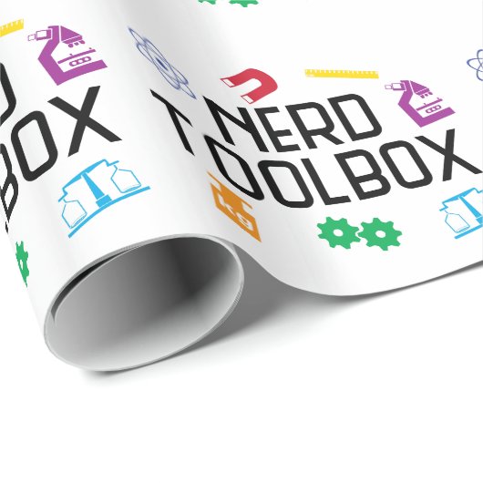 Nerd Toolbox Cadeaupapier (Rol Hoek)