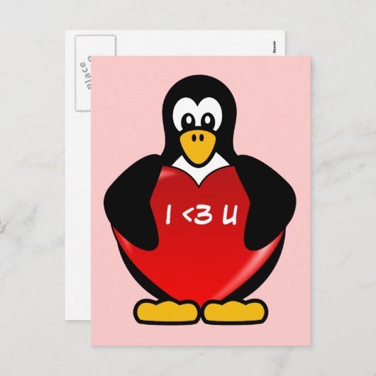 Nerd Valentijn: Geeks zeg zo de liefde van I u Feestdagenkaart (Voorkant / Achterkant)