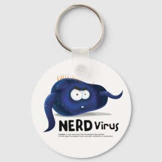 Nerd Virus Sleutelhanger