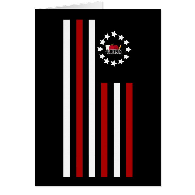 Nerd - vlag (Voorkant)