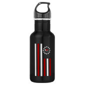 Nerd - vlag waterfles  (Voorkant)