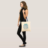 Nerd Vogels Funny Vogels van dezelfde Veer Vliegen Tote Bag (Voorkant (model))