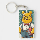 Nerd Winnie de Pooh 1 Sleutelhanger (Voorkant)