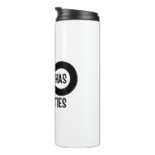 Nerd wiskundeleven biedt mogelijkheden thermosbeker (Geroteerd rechts)