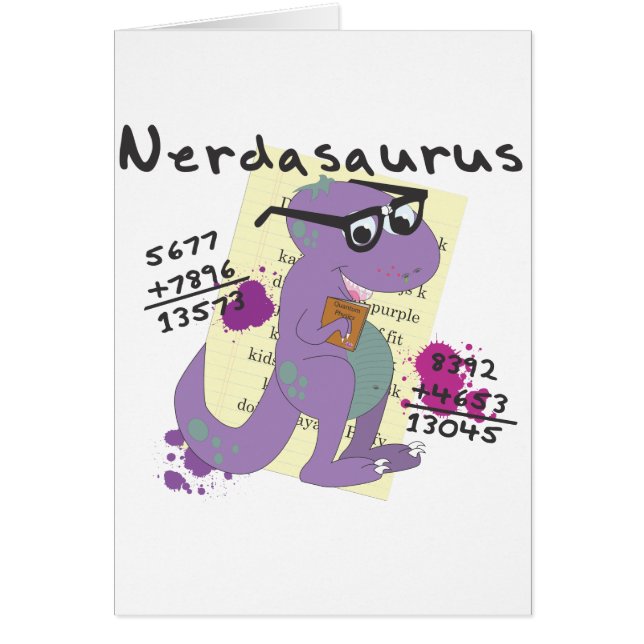 Nerdasaurs (Voorkant)