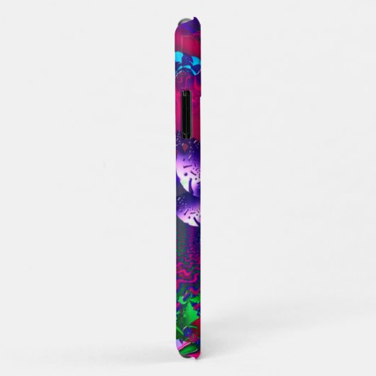 Nerdberries Psychedelic Fractal Case-Mate iPhone Case (Achterkant/rechts)