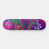 Nerdberries Psychedelic Fractal Persoonlijk Skateboard (Horizontaal)