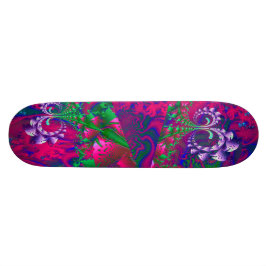 Nerdberries Psychedelic Fractal Persoonlijk Skateboard