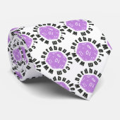 Nerdbunker D20 Stropdas (Opgerold)