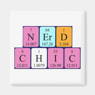 NerdChic periodieke lijstgradenmagnet Magneet
