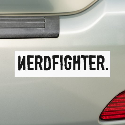 Nerdfighter Bumpersticker (Op auto)