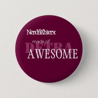Nerdfighter gemaakt van Geweldige - Cust.. - Geper Ronde Button 5,7 Cm