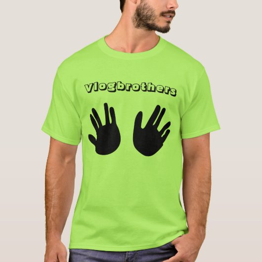 Nerdfighter Hands T-shirt (Voorkant)