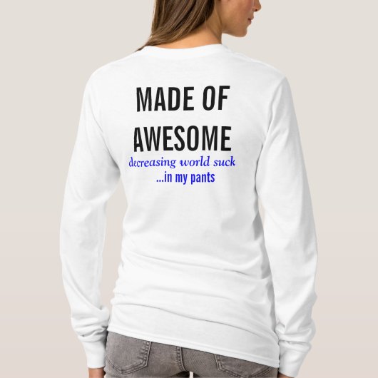 NERDFIGHTERS, *DFTBA* T-SHIRT (Achterkant)