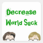 Nerdfigter stickers (Voorkant)