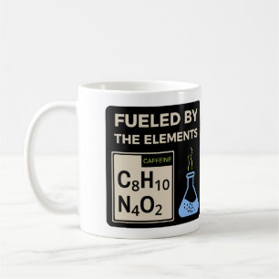 Nerdig cadeau voor koffieliefhebbers, aangedreven  koffiemok