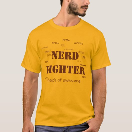 Nerdjager: T-shirt (Voorkant)