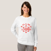 Nerds Adams atoms T-shirt (Voorkant volledig)