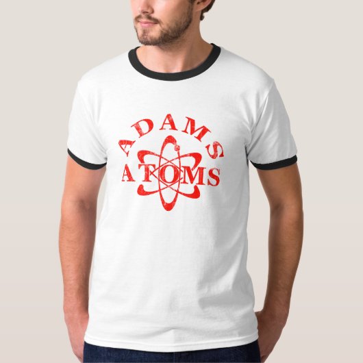 Nerds Adams atoms T-shirt (Voorkant)
